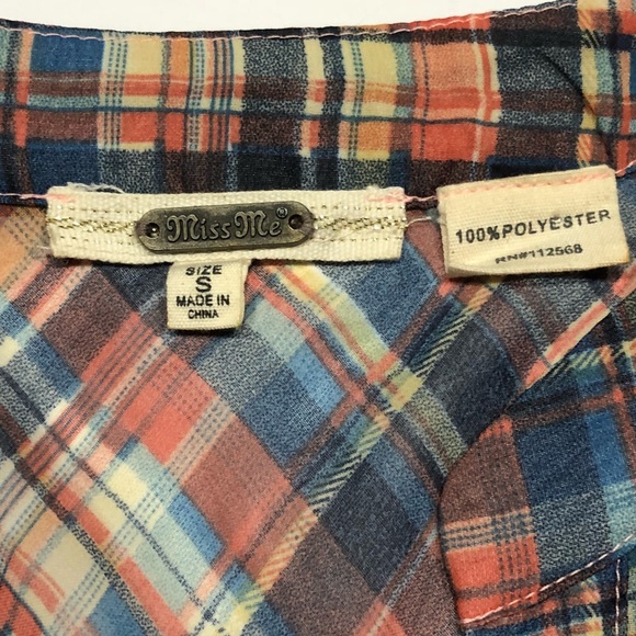 •Miss Me• Women’s Long Sleeve Women’s Shirt - Picture 8 of 8